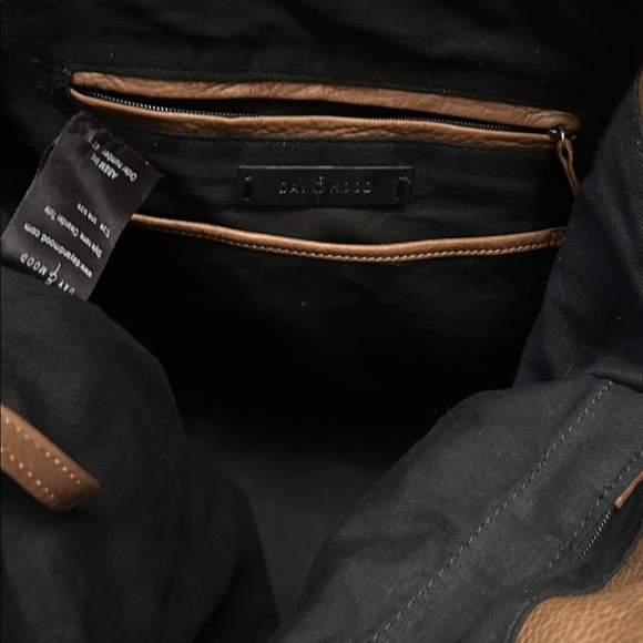 DAY MOOD LEATHER FRINGE HOBO CROSSBODY BAG - Picture 2 of 2